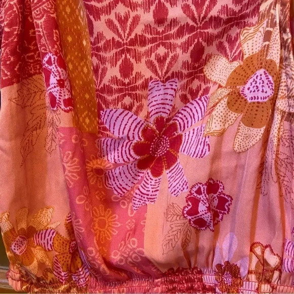 Free People Women Size Small Tied to You Tank in Lemonade Combo color - Picture 4 of 6